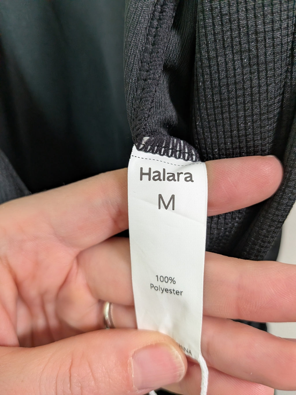 NWT Halara black jumpsuit - M