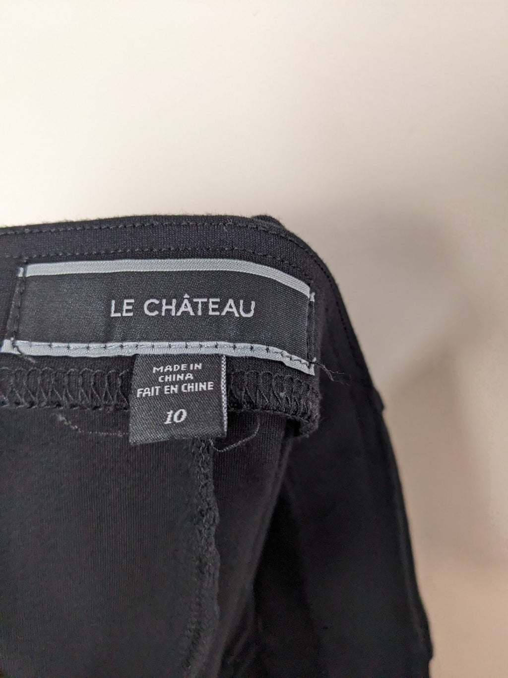 LE CHATEAU Black Skirt - 10