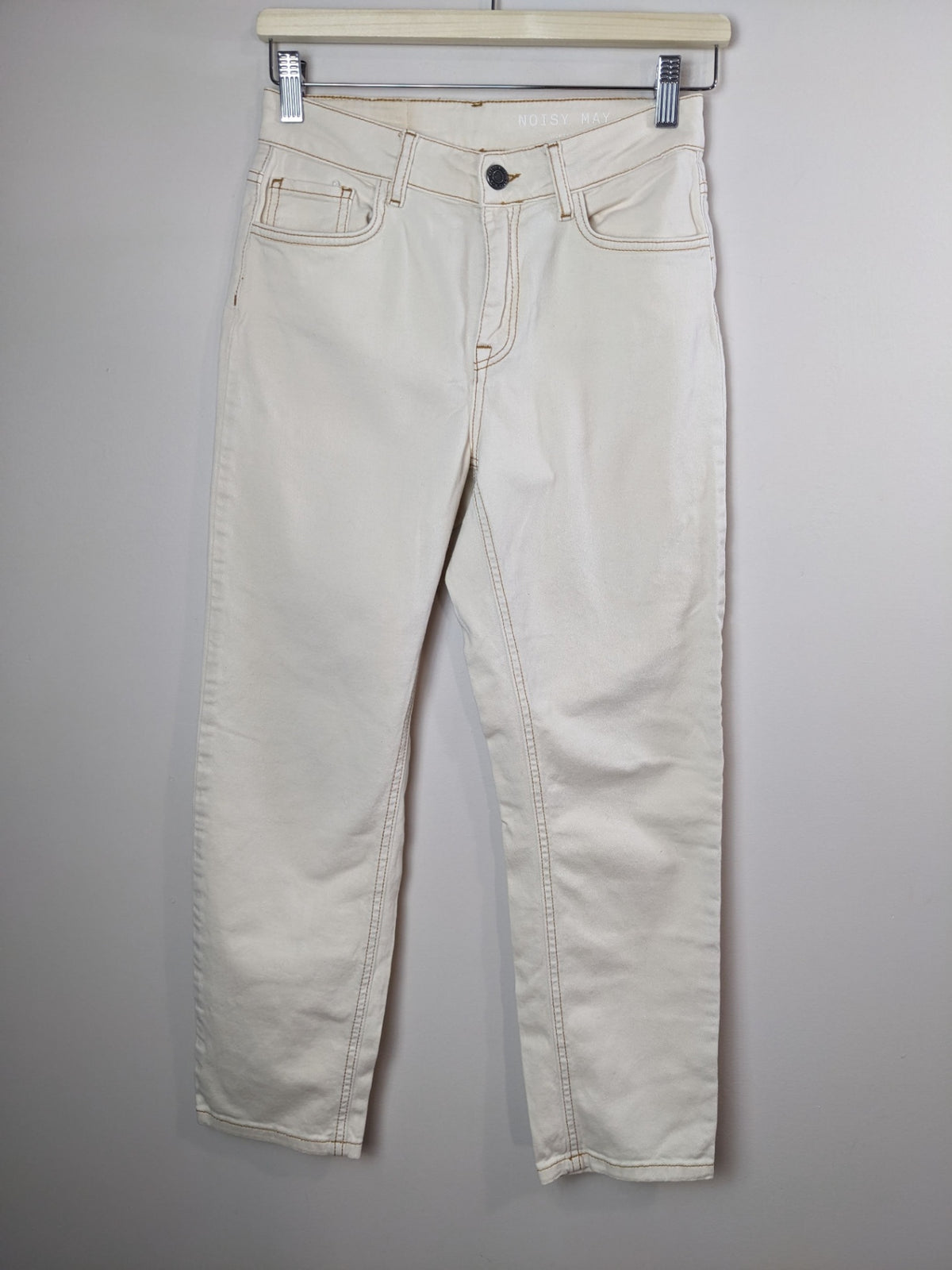 NOISY MAY Off White Jeans - sz 26