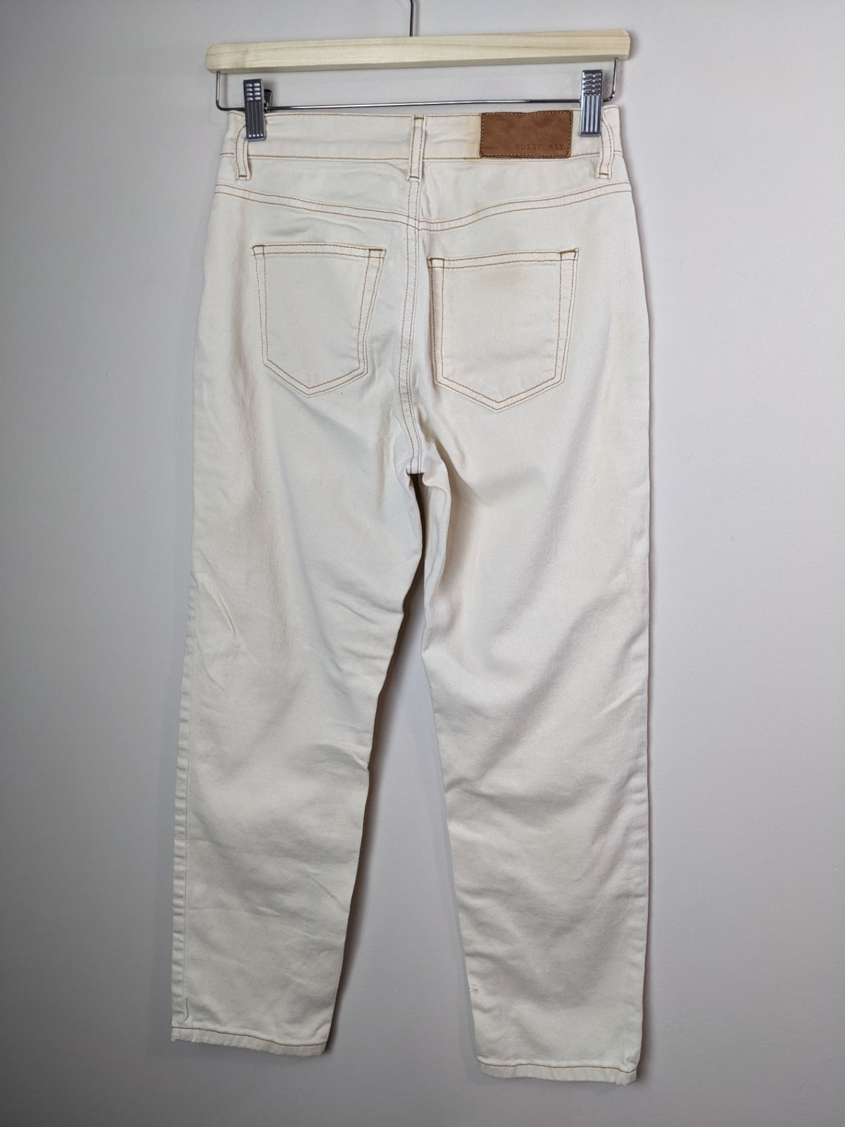 NOISY MAY Off White Jeans - sz 26