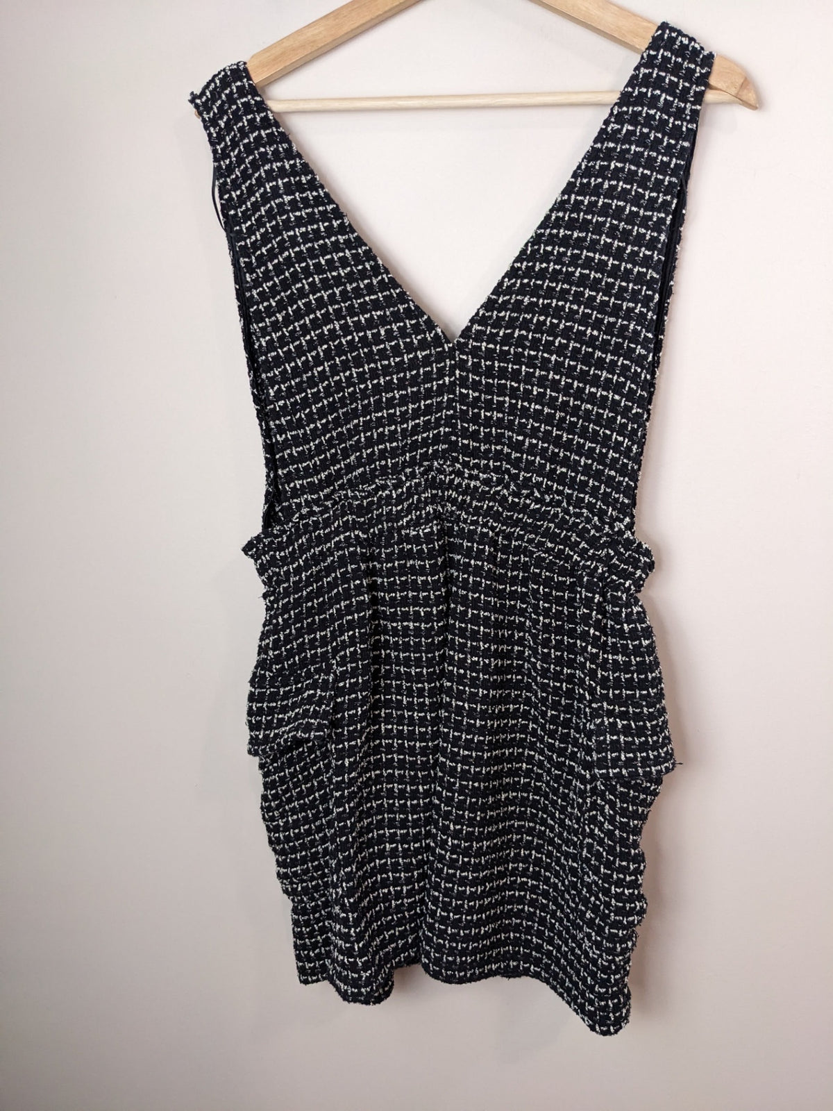 ZARA Black & White Dress - M