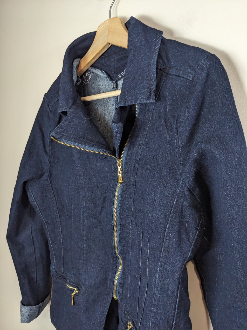 M. MICHEL Denim Jacket - S