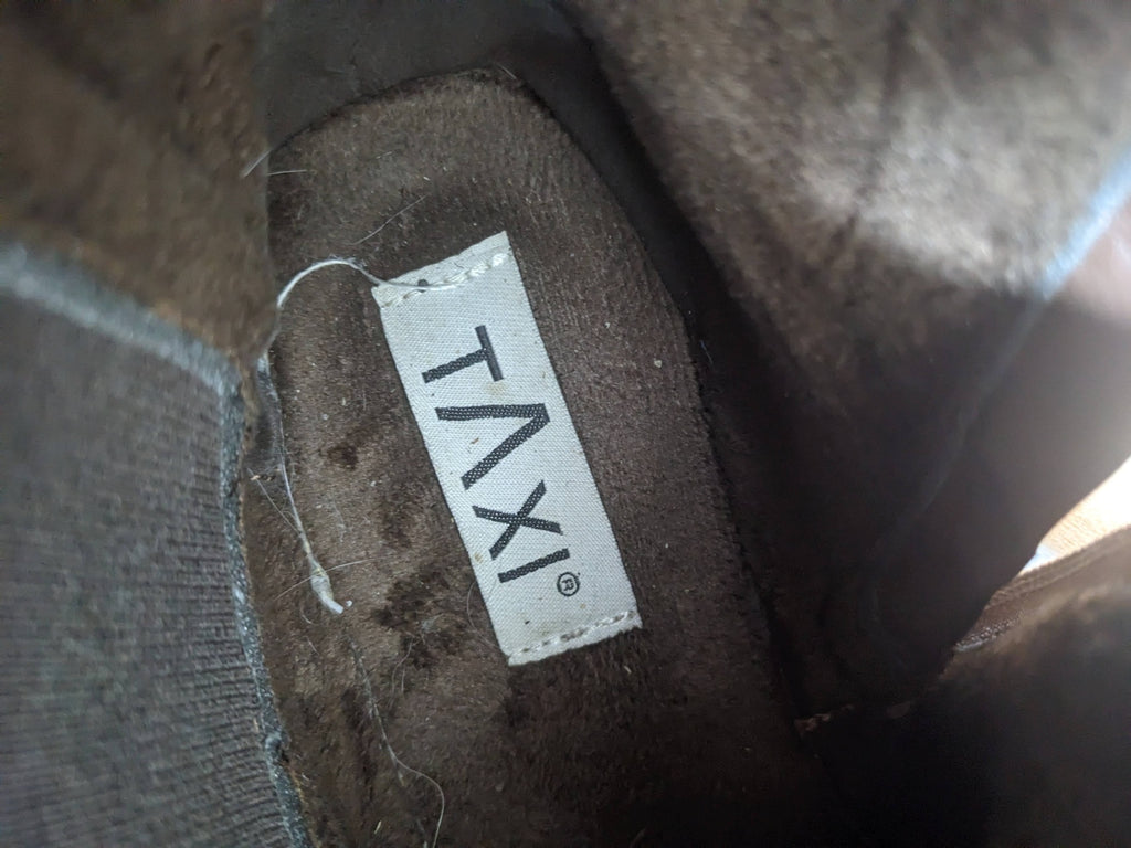 TAXI Brown Boots - sz 41