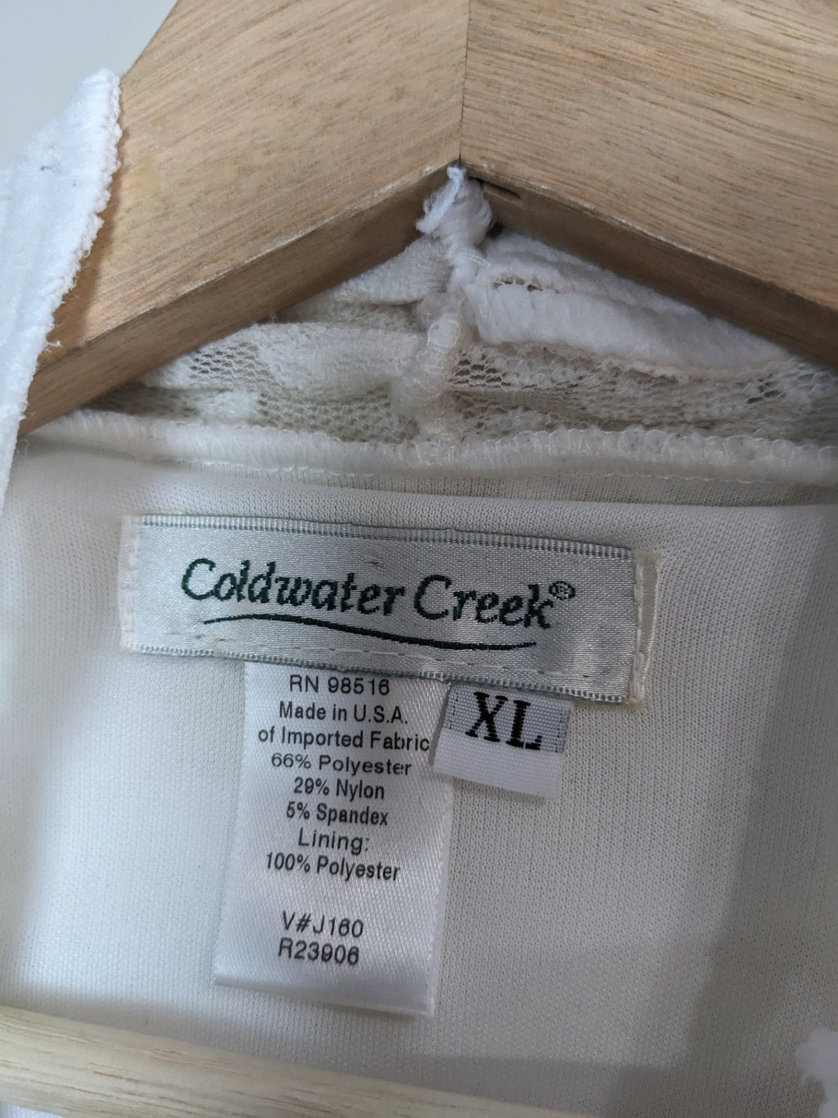 Coldwater Creek Lace Blouse - XL