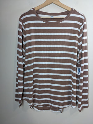 NWT Old Navy Striped Long Sleeve - XL