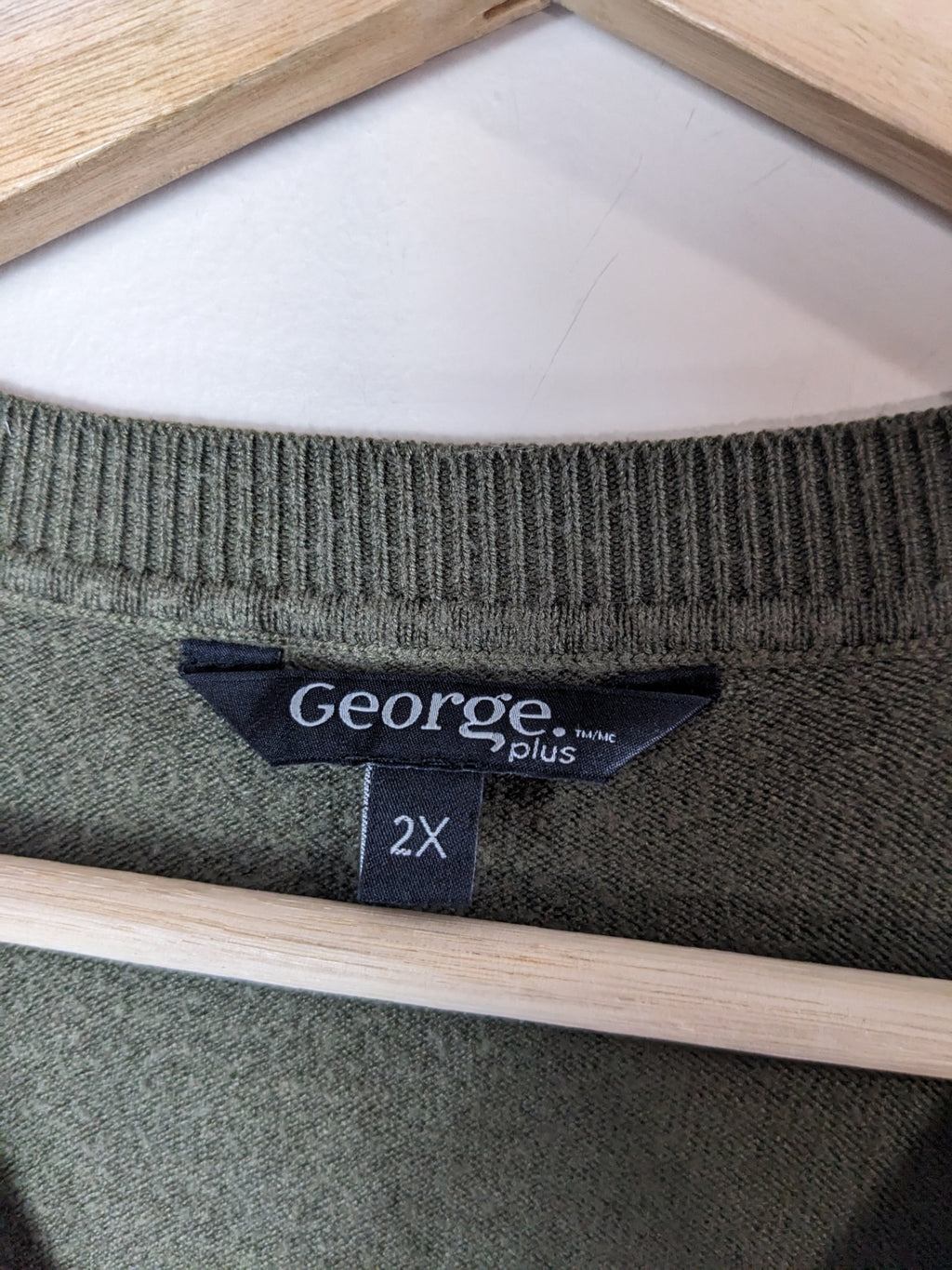 George Green Sweater Dress - 2X