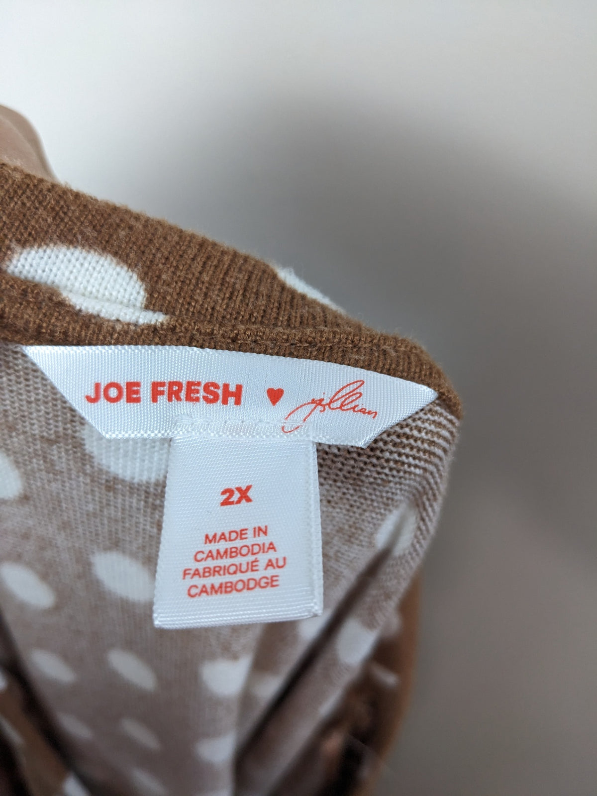 Joe Fresh Polka Dot Maxi Dress - 2X