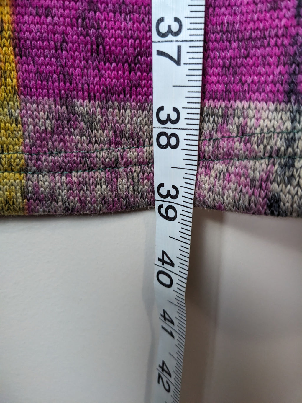 Patterned Coat - 3XL