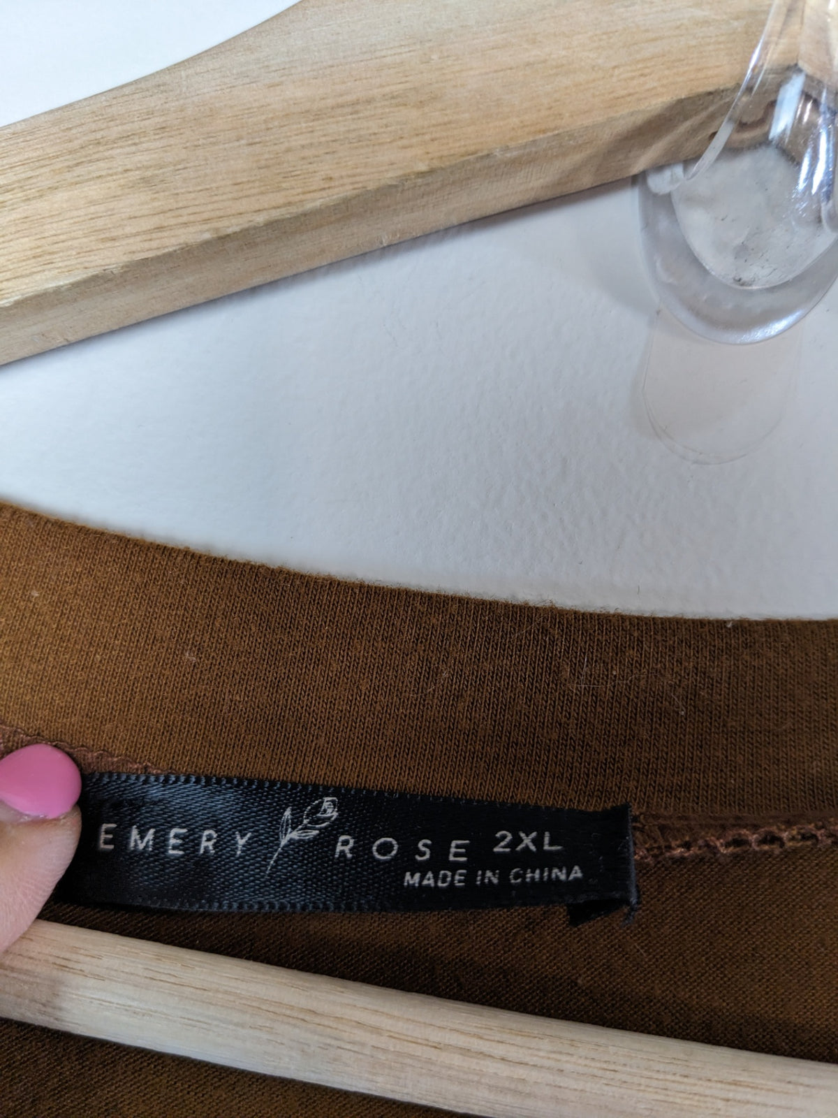 EMERY ROSE Brown Maxi- 2XL