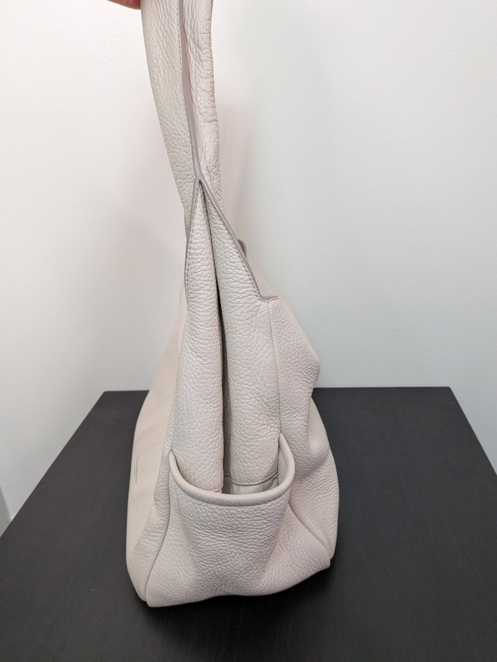 Donna Karan white shoulder bag