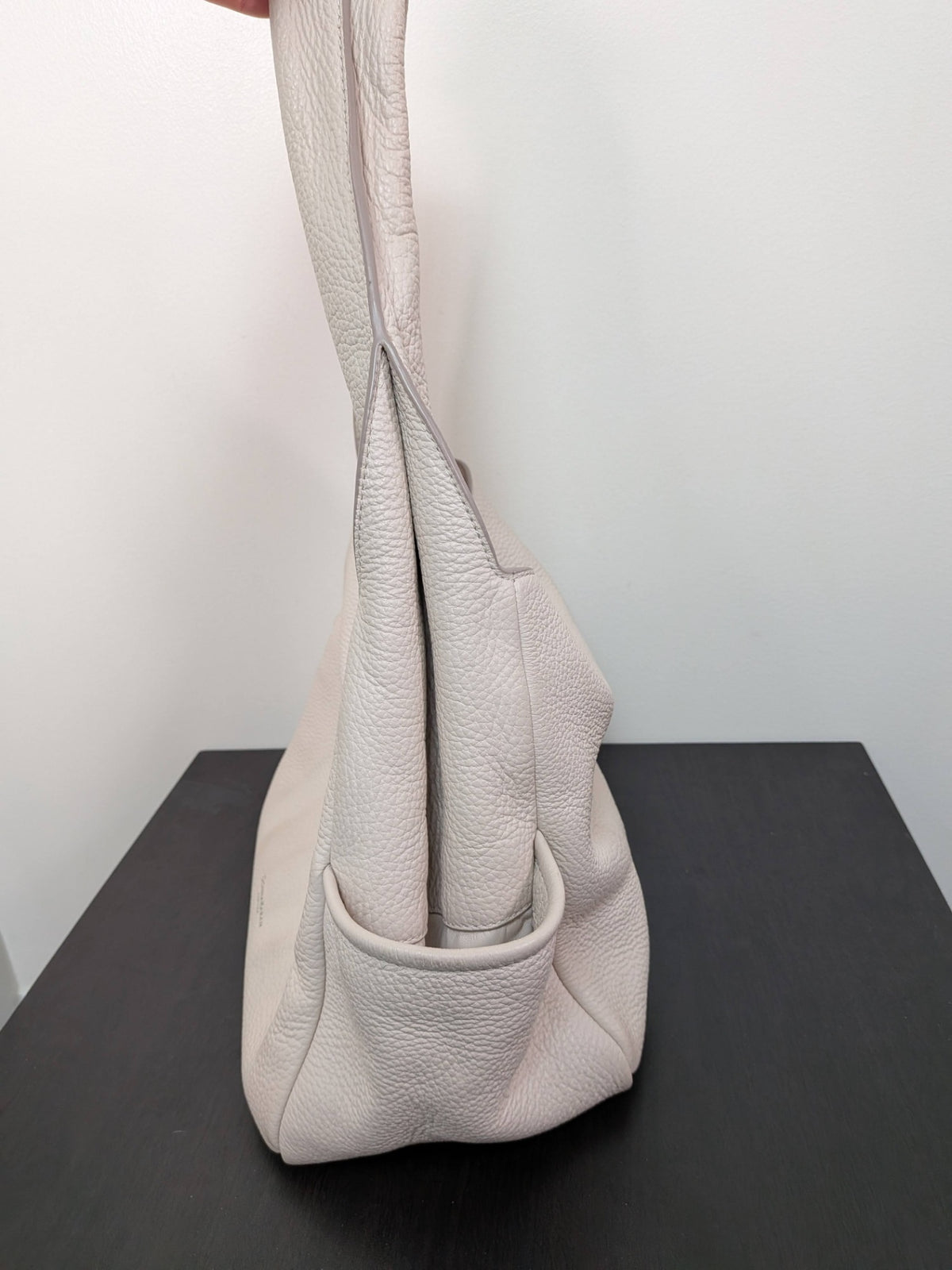 Donna Karan white shoulder bag