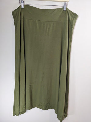 Joe Fresh Green Skirt - 1X