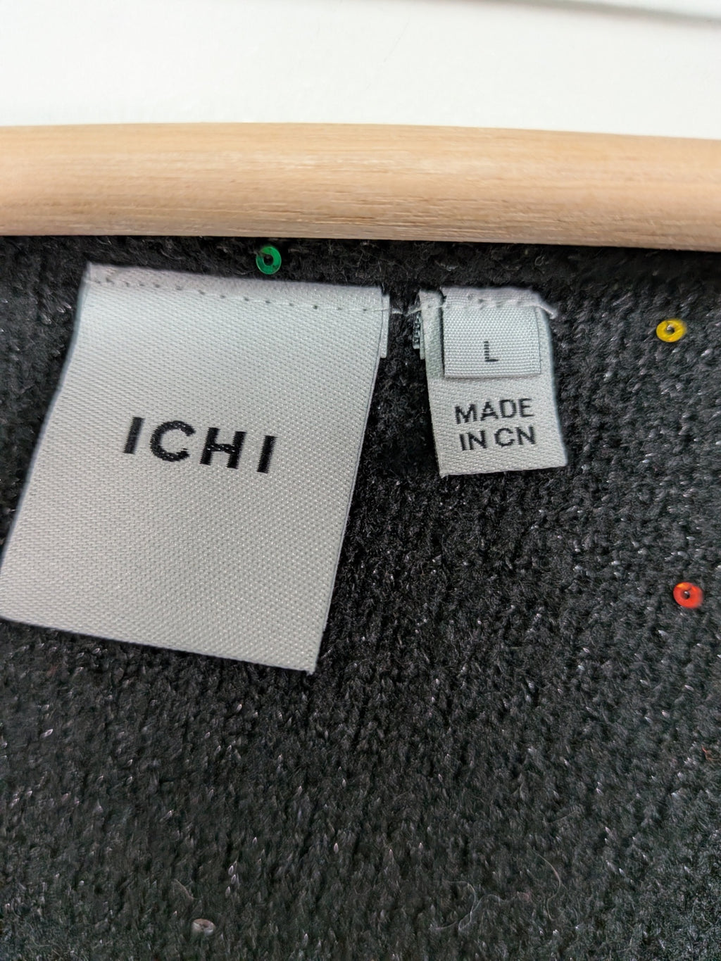 Ichi sequin sweater - L