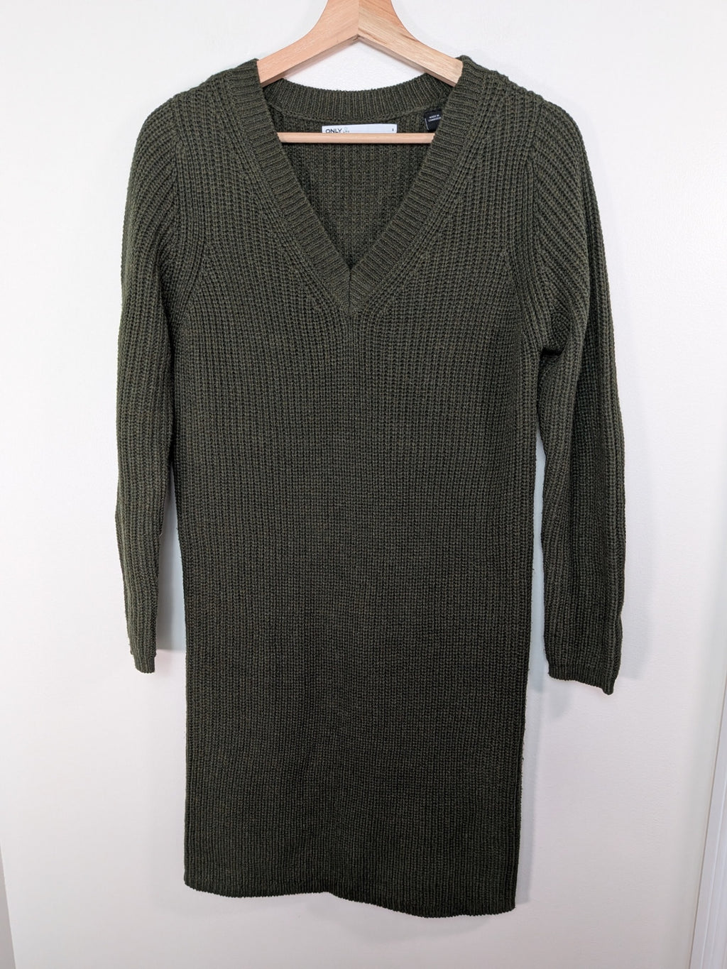 Only green knit dress - S