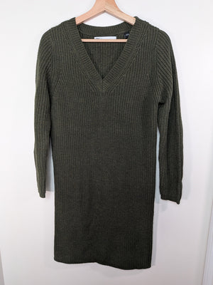 Only green knit dress - S