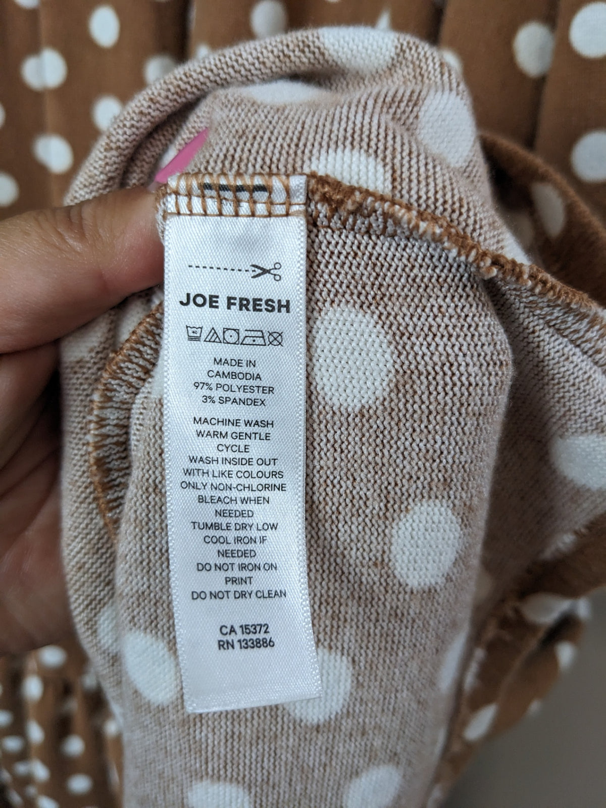 Joe Fresh Polka Dot Maxi Dress - 2X