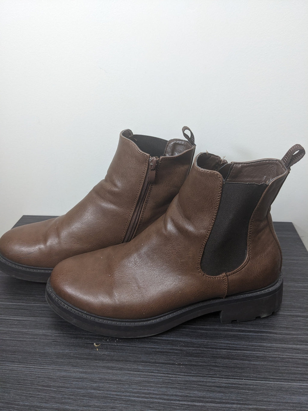 TAXI Brown Boots - sz 41