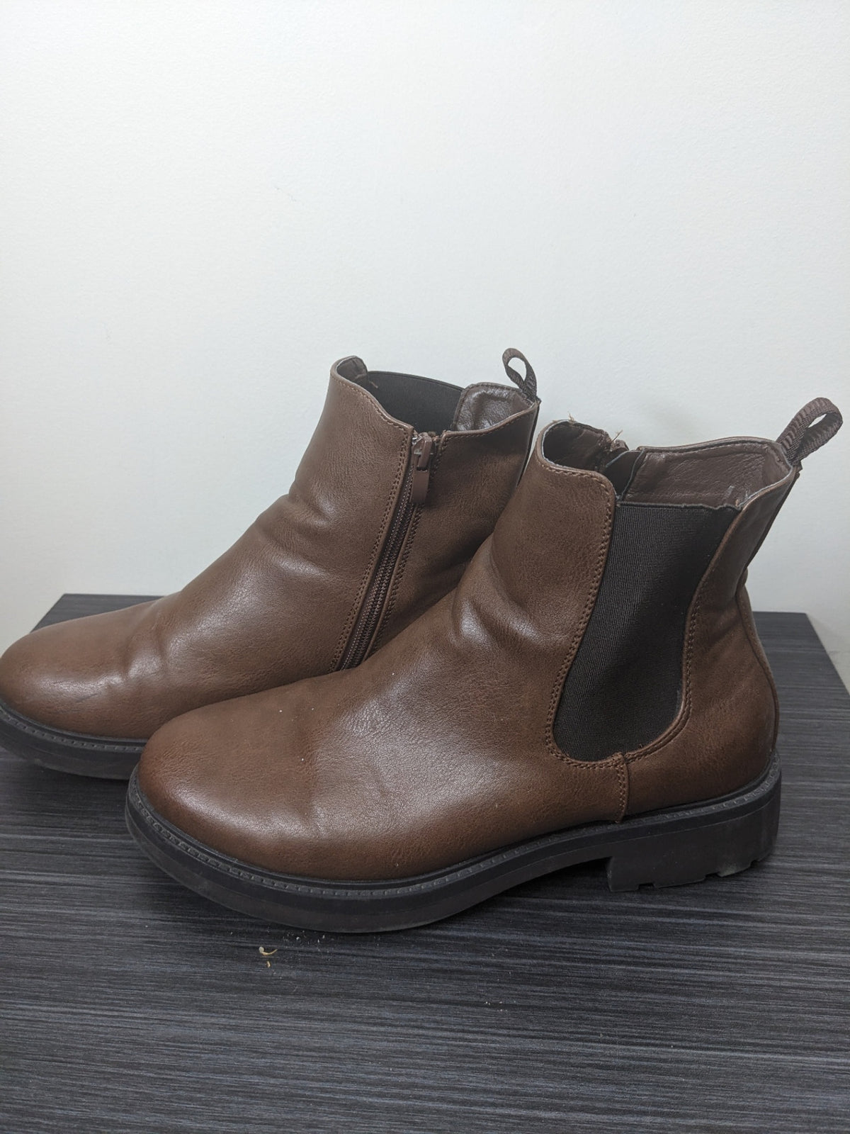 TAXI Brown Boots - sz 41