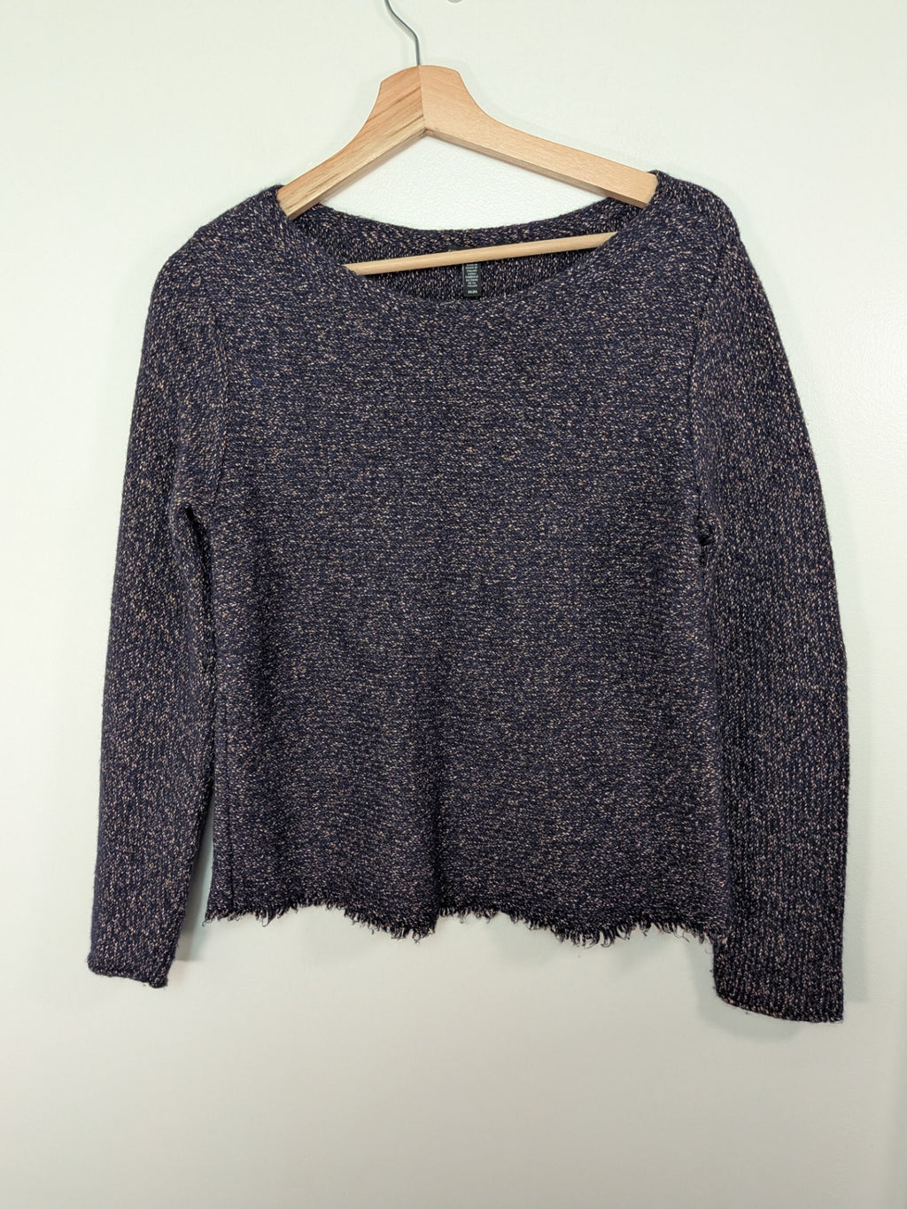 Eileen Fisher purple sweater - M