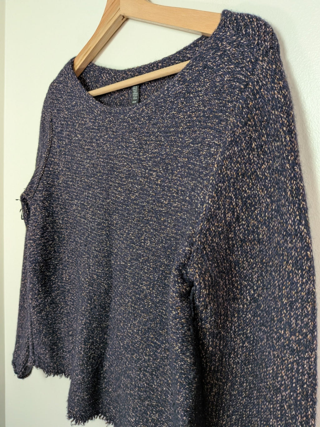 Eileen Fisher purple sweater - M