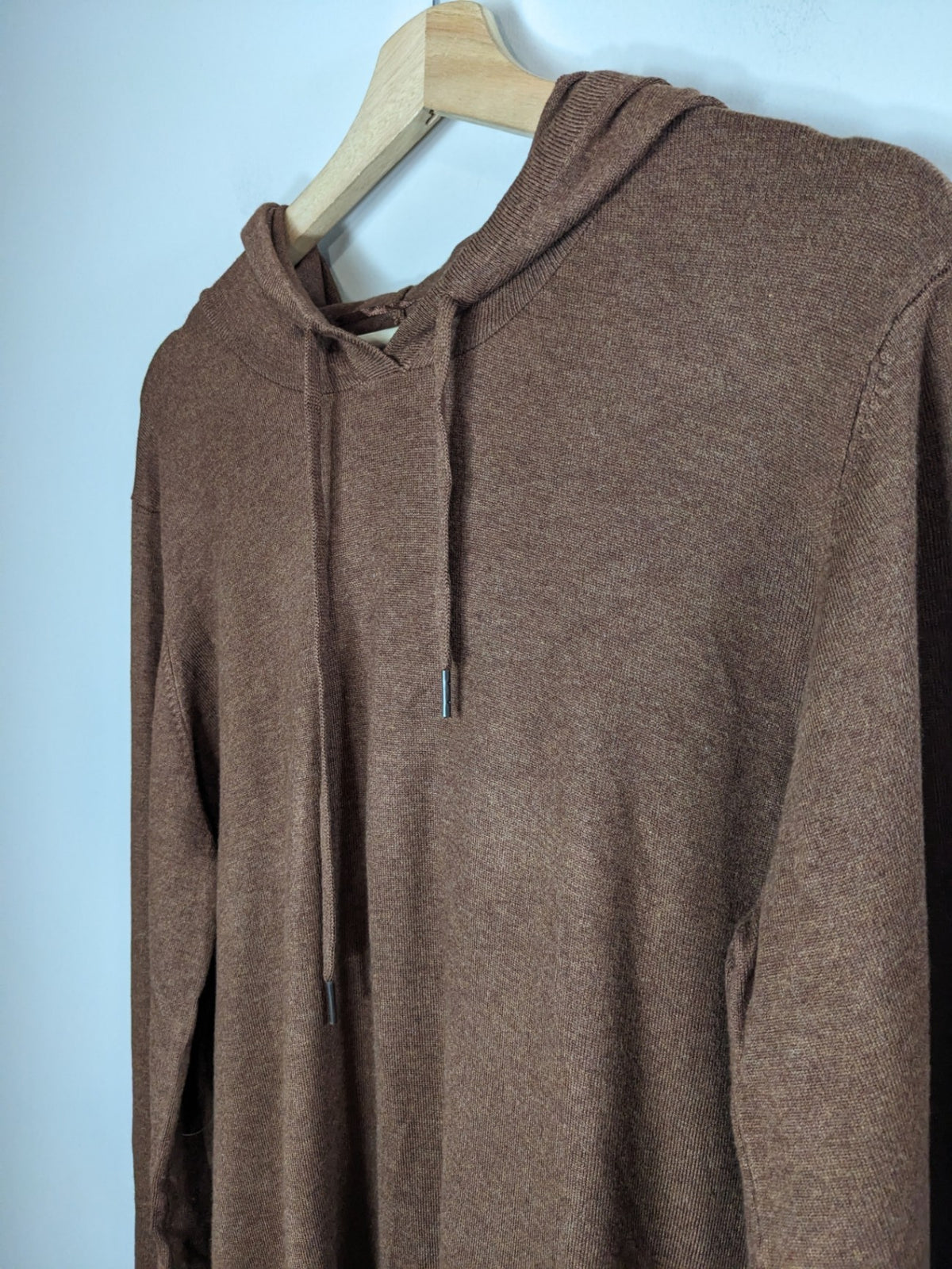 b.young brown hoodie sweater dress - XXL