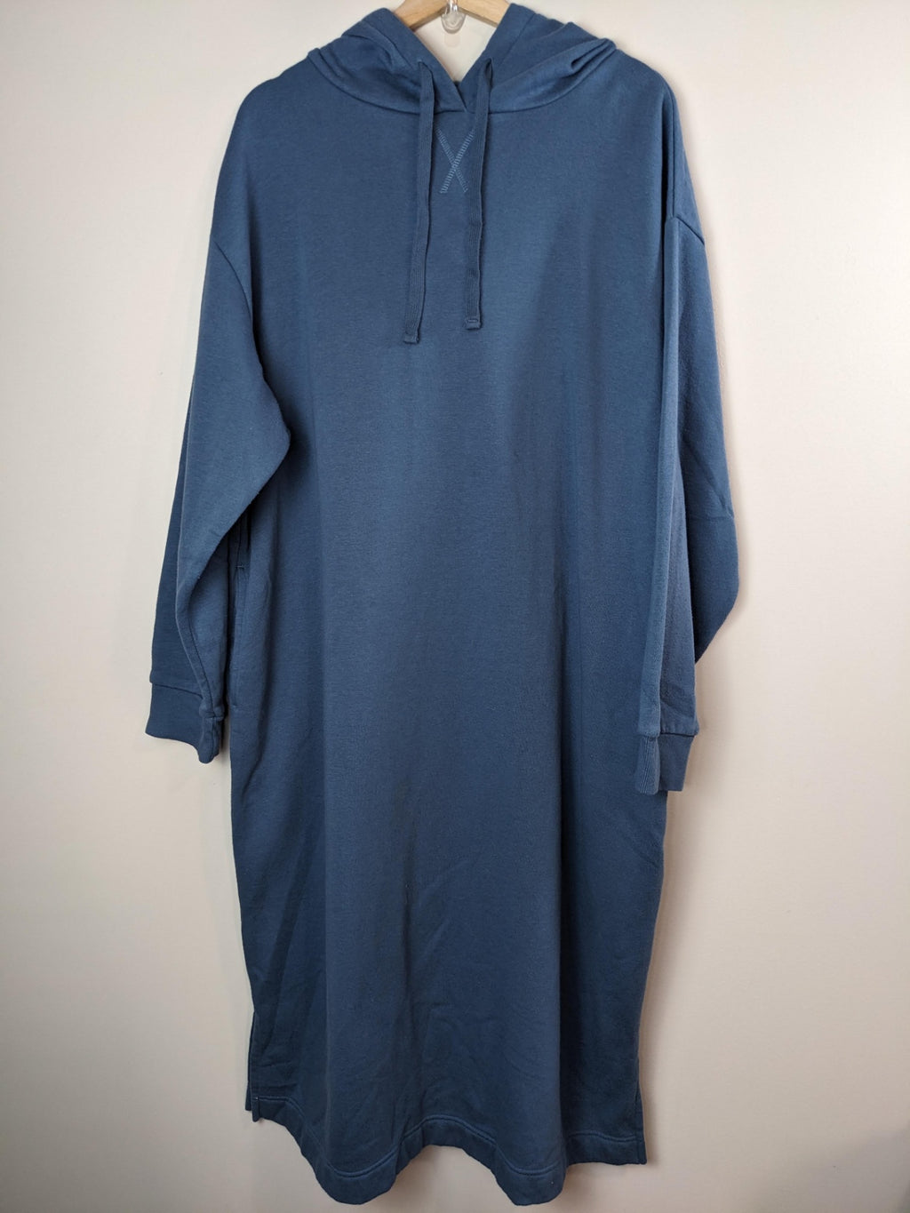 George Blue Hoodie Dress - 2X