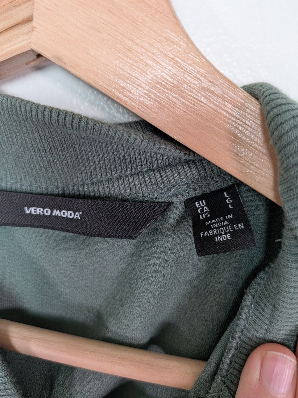 Vero Moda green bomber - M