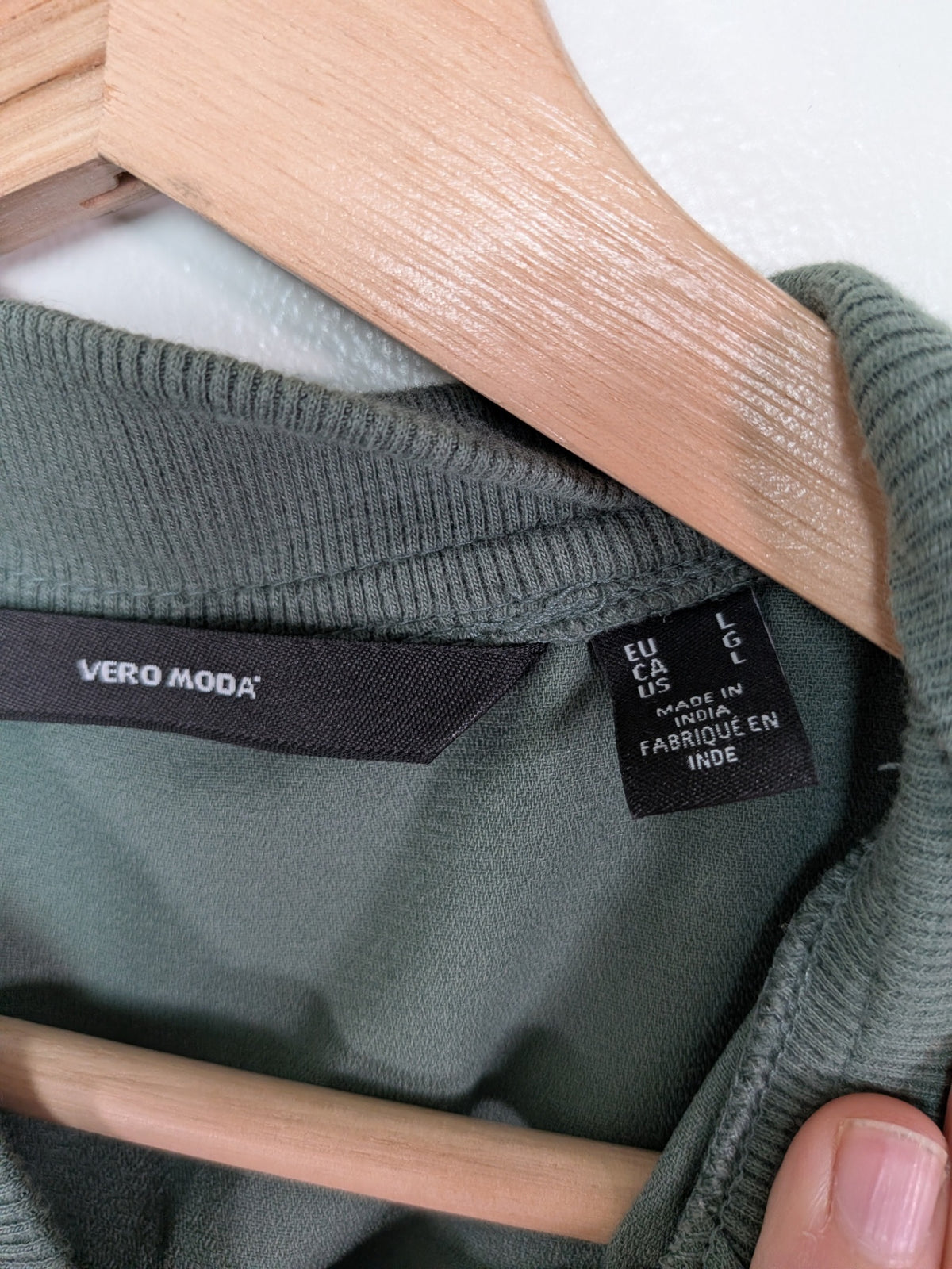 Vero Moda green bomber - M