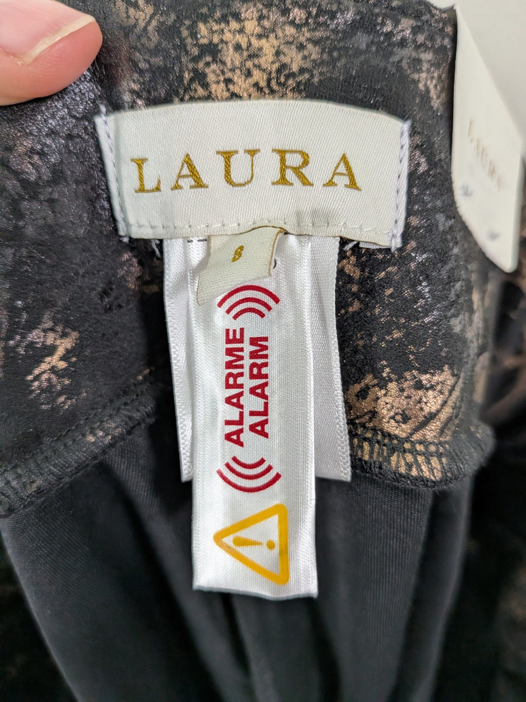NWT Laura gold pants - 8
