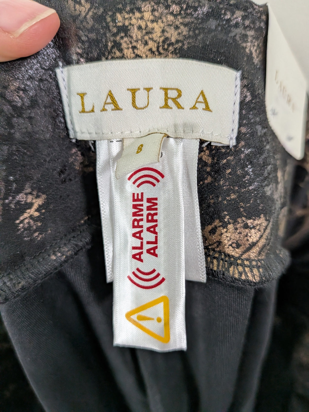 NWT Laura gold pants - 8