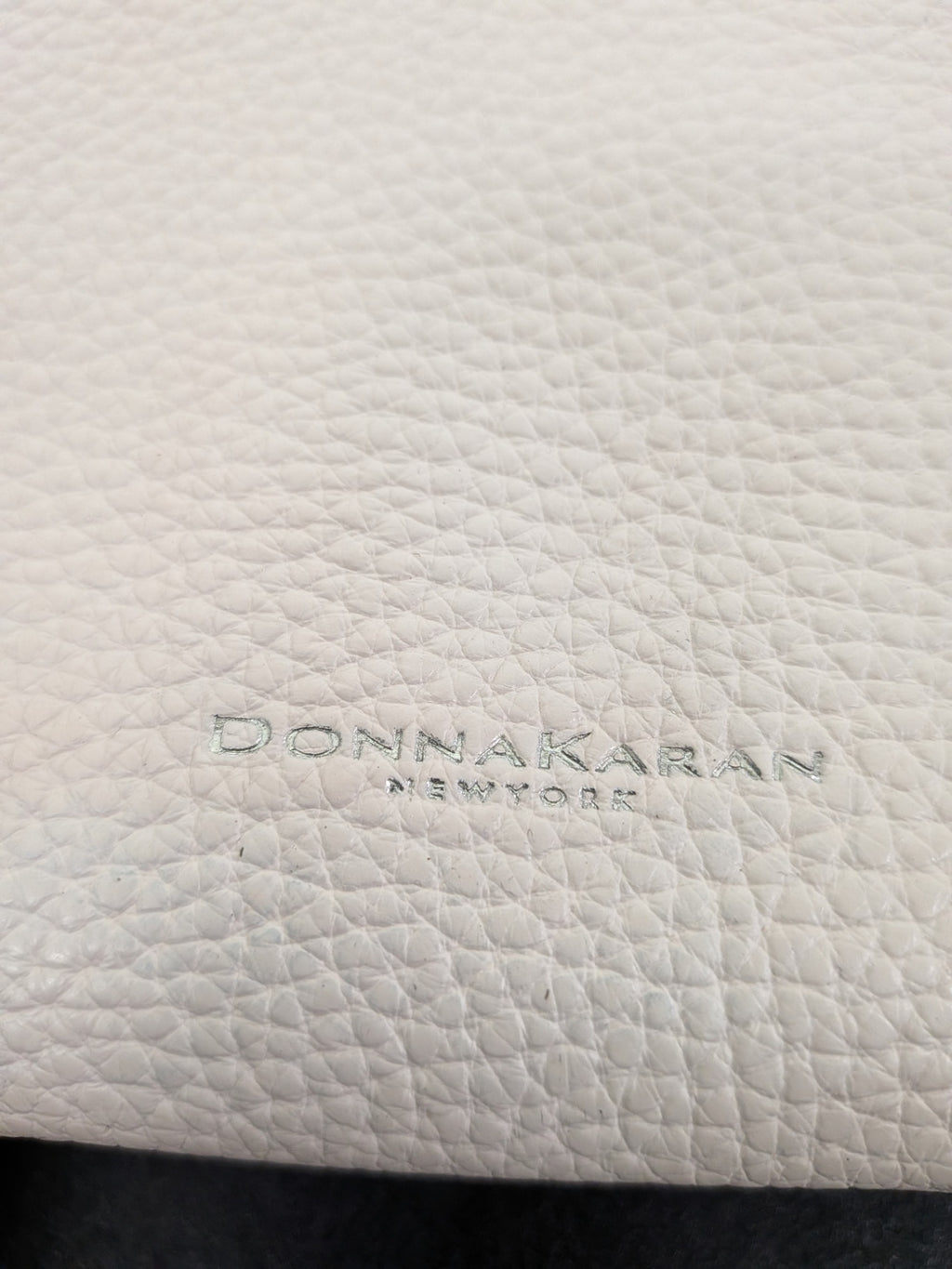 Donna Karan white shoulder bag