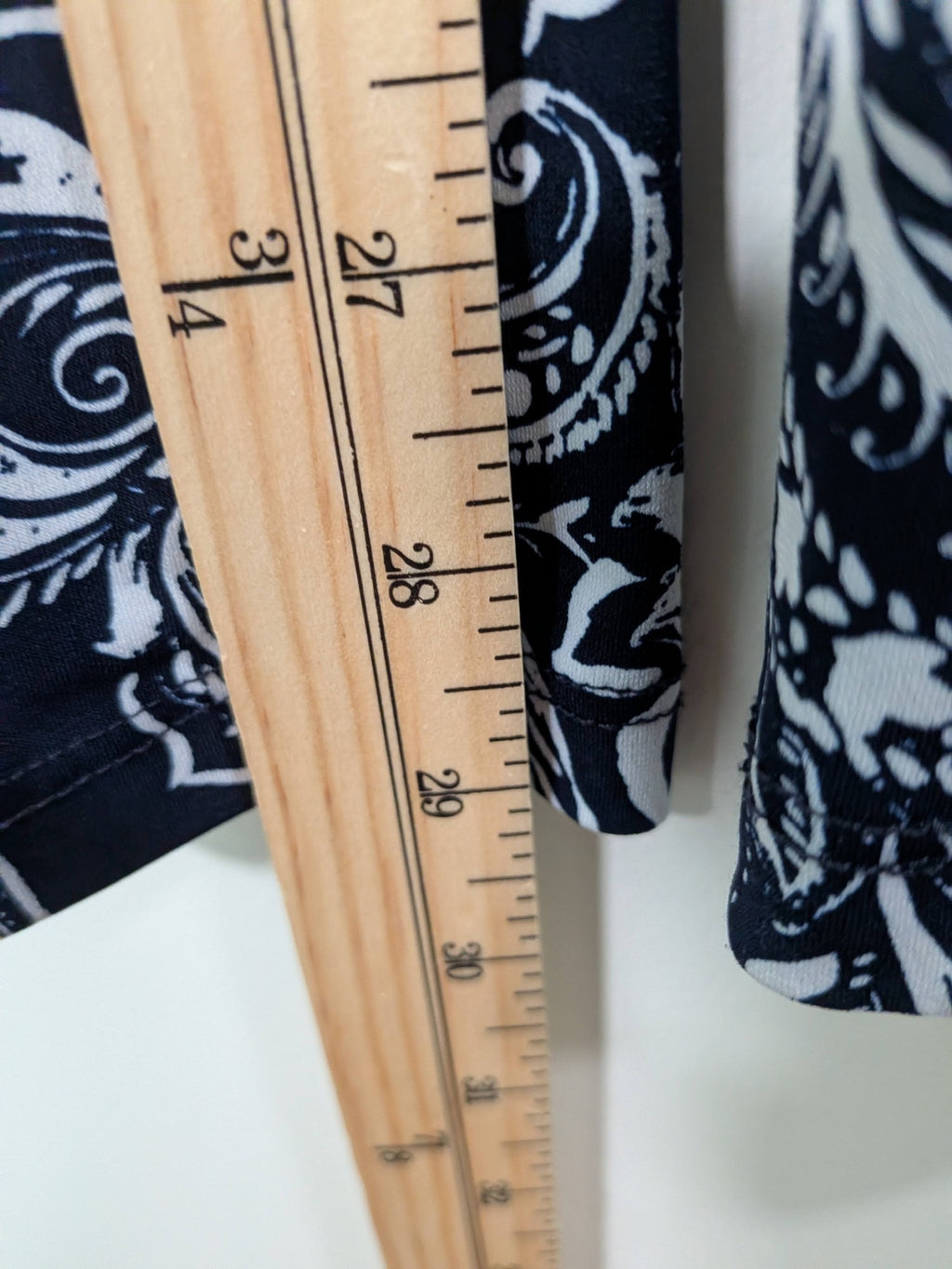 Laura paisley print pants - S