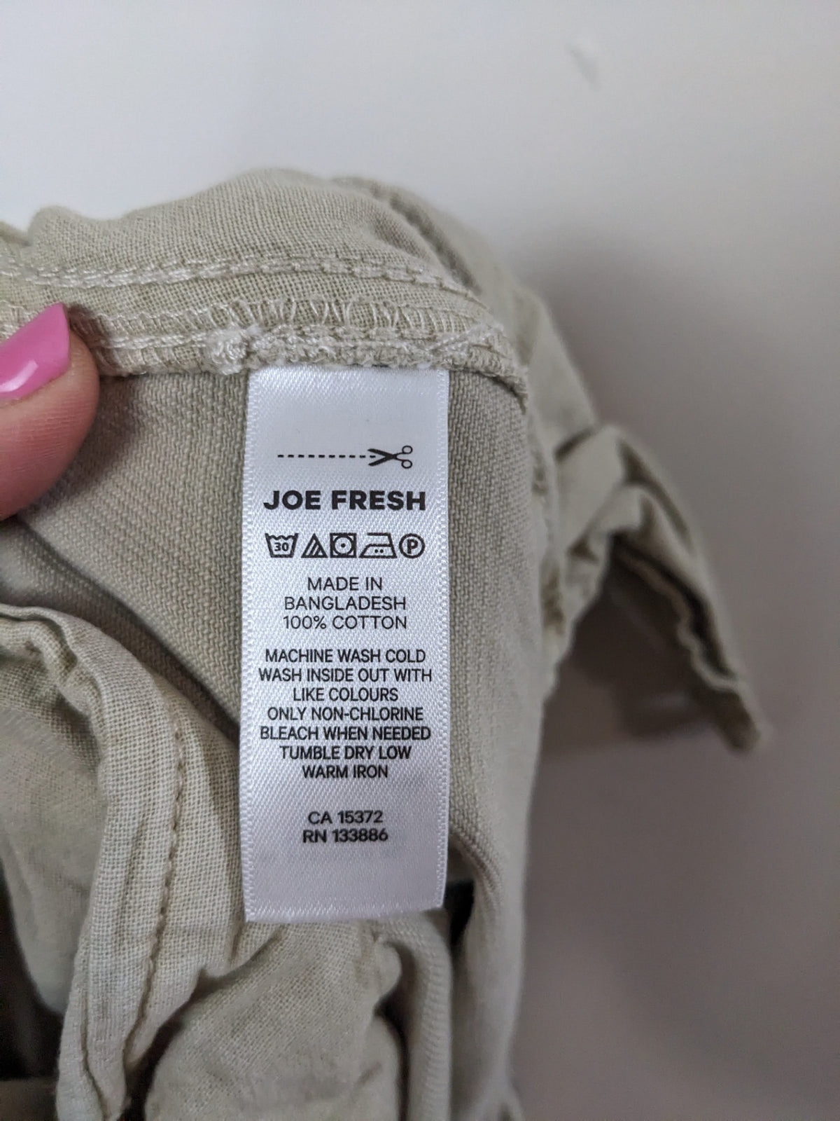 JOE FRESH Beige Cargo Pants - L