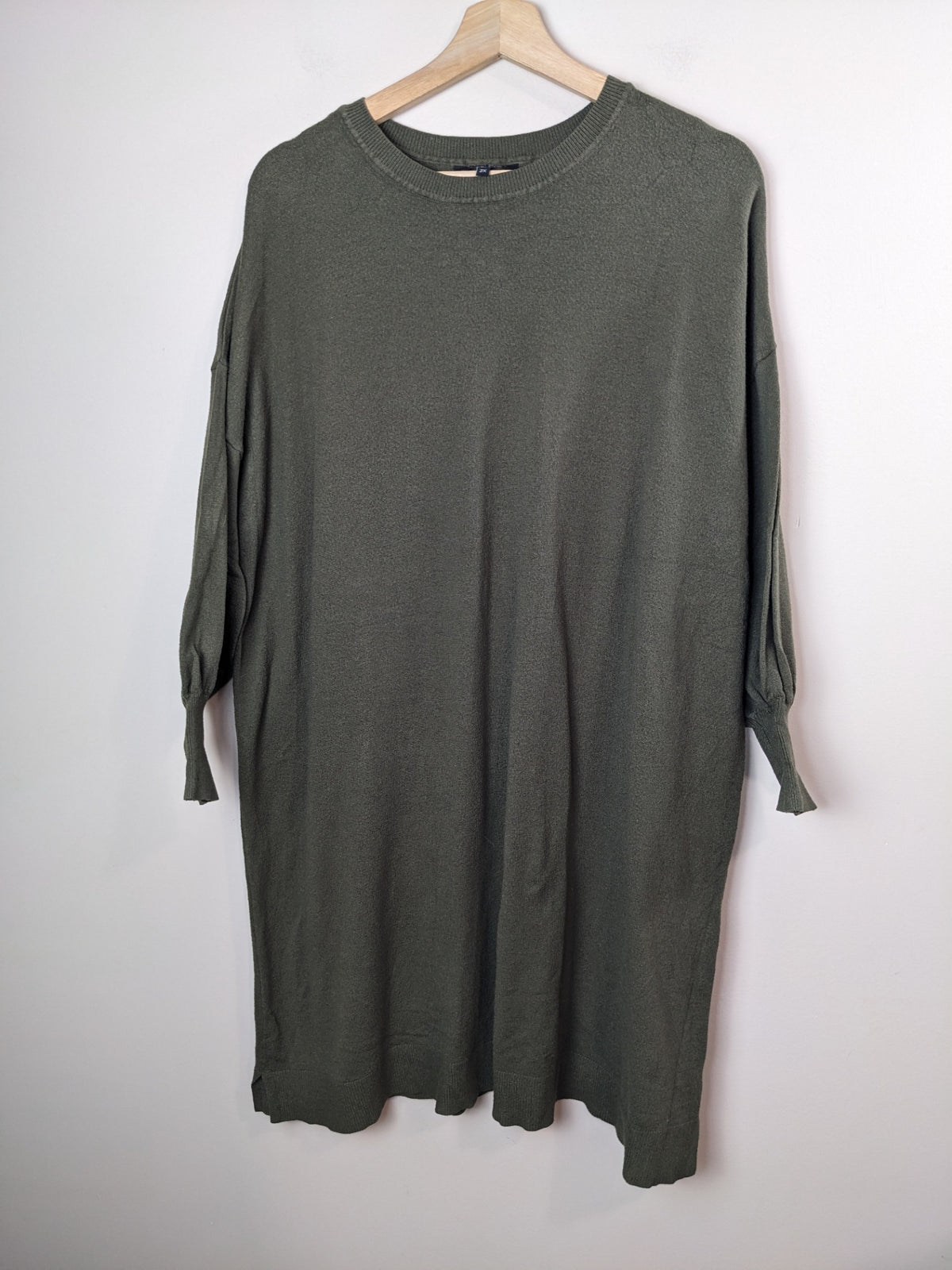 George Green Sweater Dress - 2X