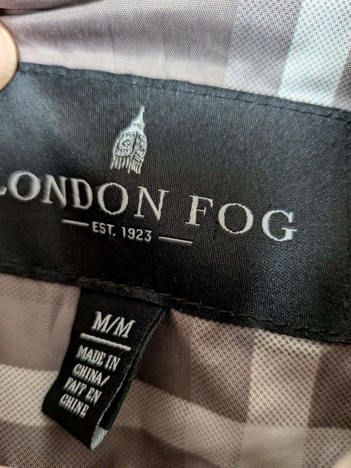 London Fog quilted jacket - M