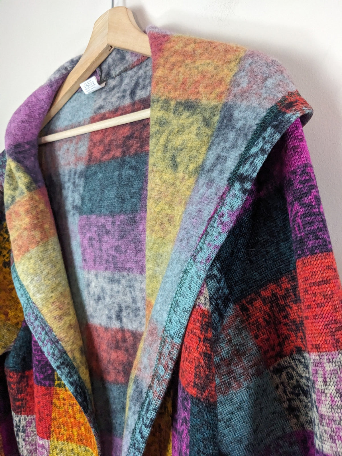 Patterned Coat - 3XL