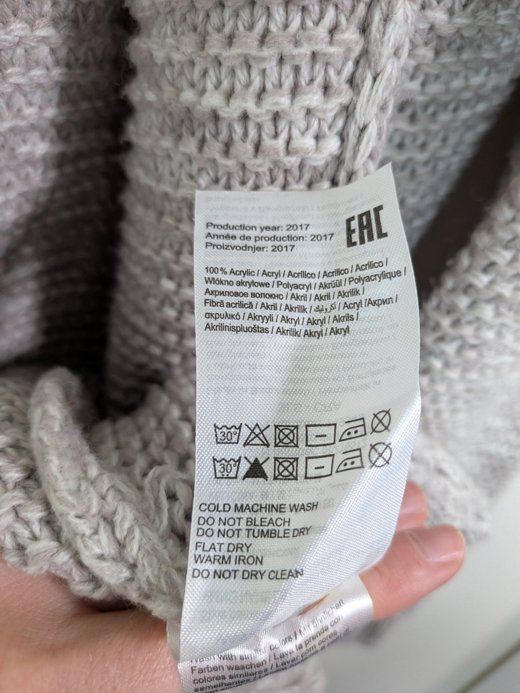Vero Moda grey cardigan - M