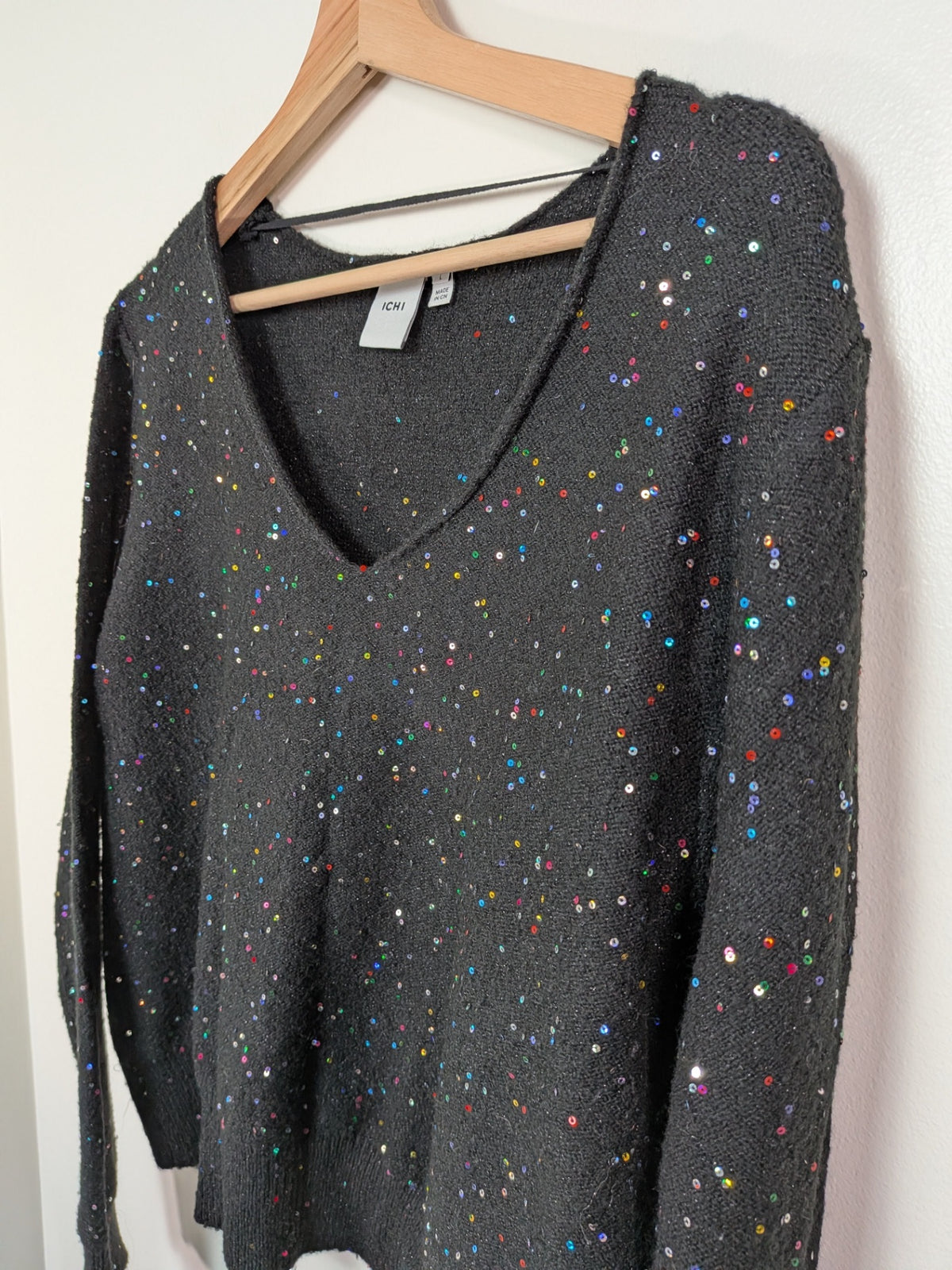 Ichi sequin sweater - L