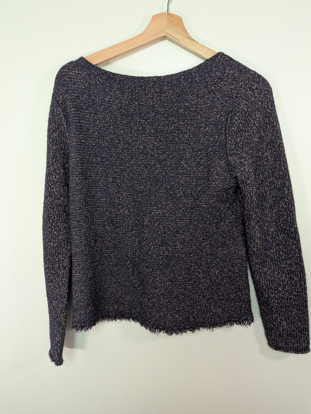 Eileen Fisher purple sweater - M