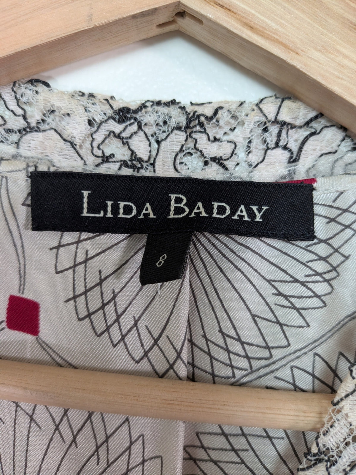 Lida Baday silk lined blouse - 8