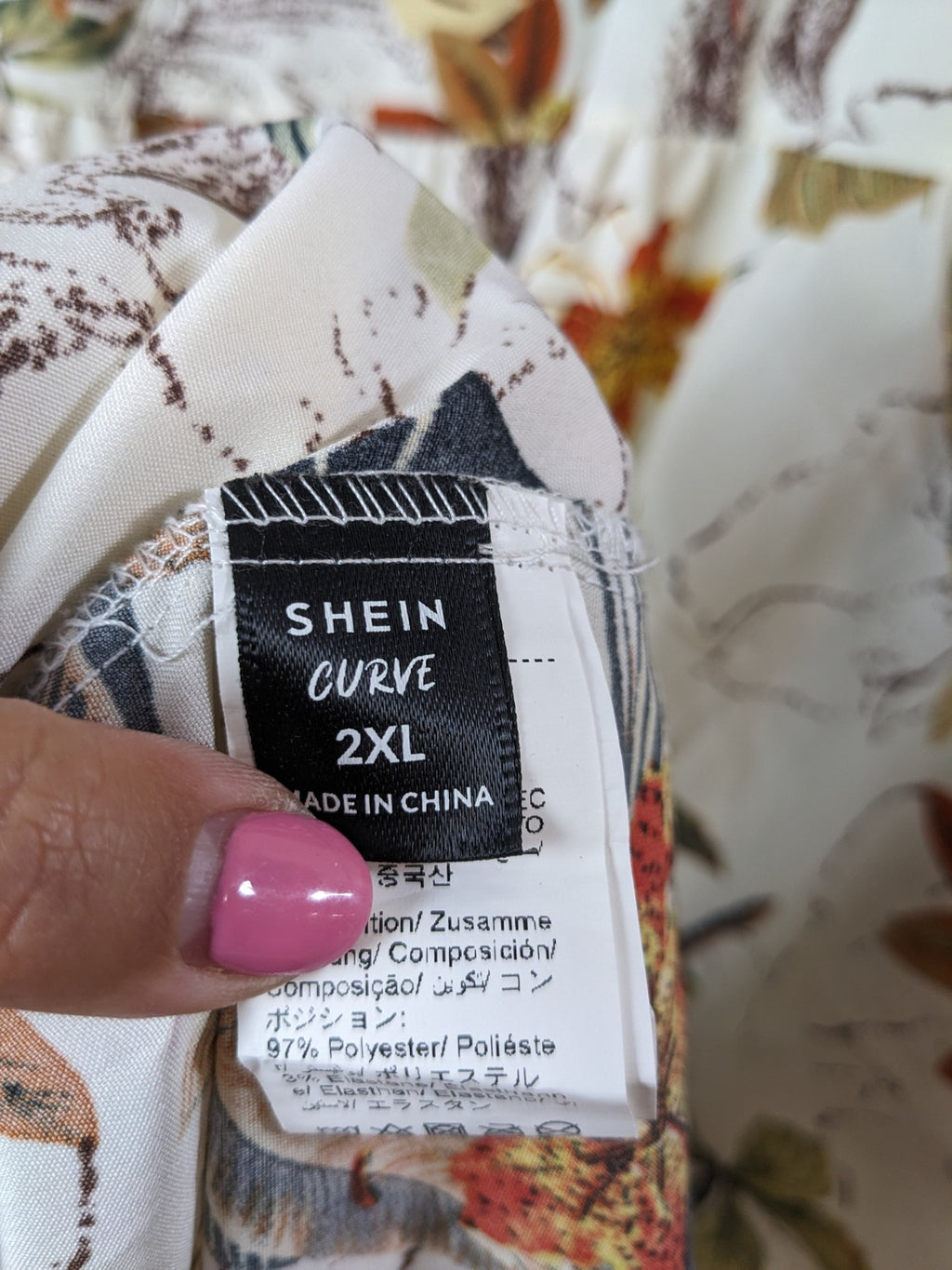 Shein Floral Dress - 2XL