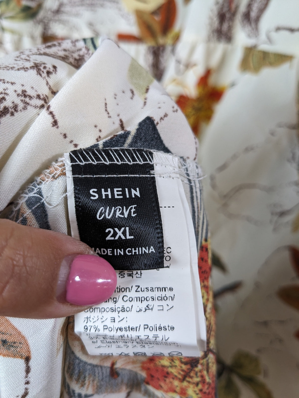 Shein Floral Dress - 2XL