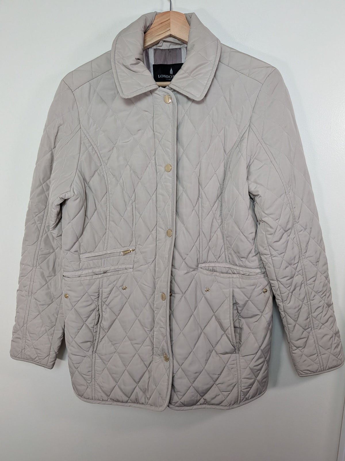 London Fog quilted jacket - M