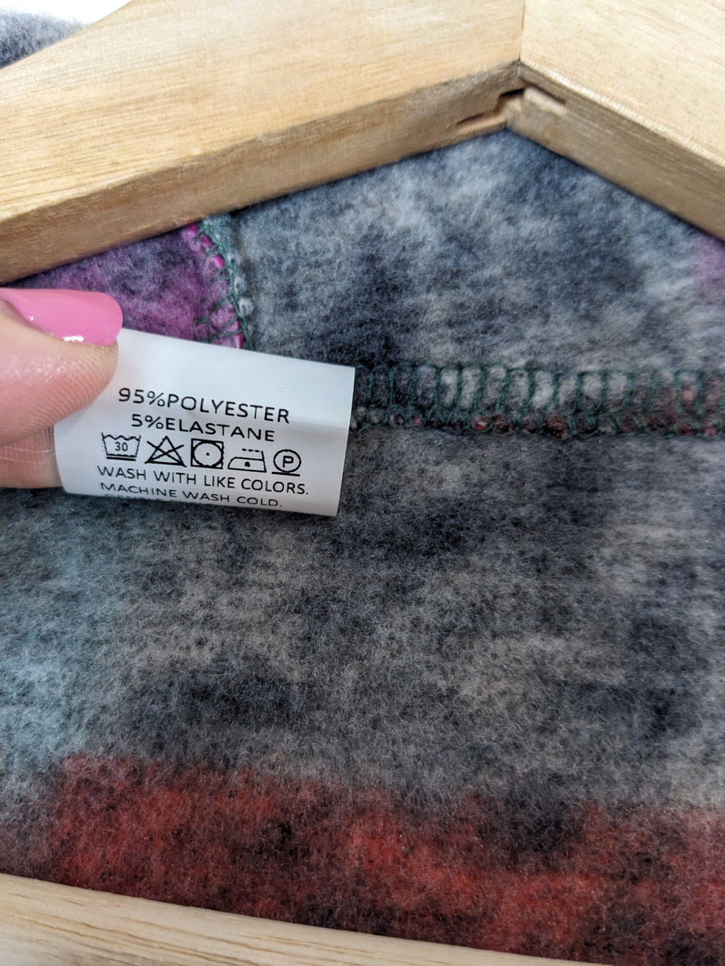 Patterned Coat - 3XL