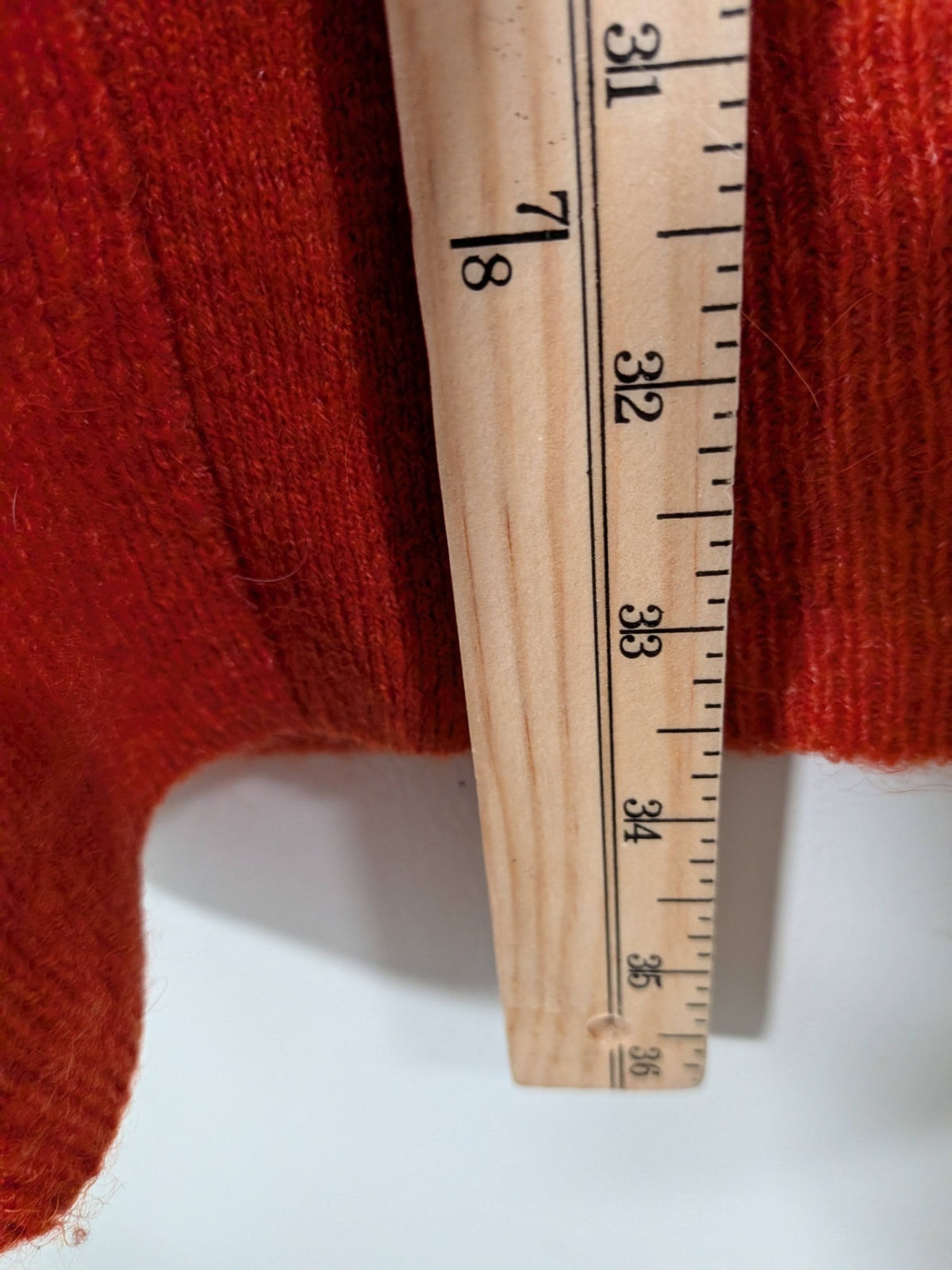 Ichi orange cardigan - M