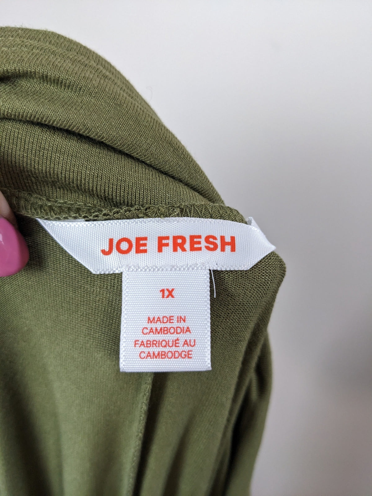 Joe Fresh Green Skirt - 1X