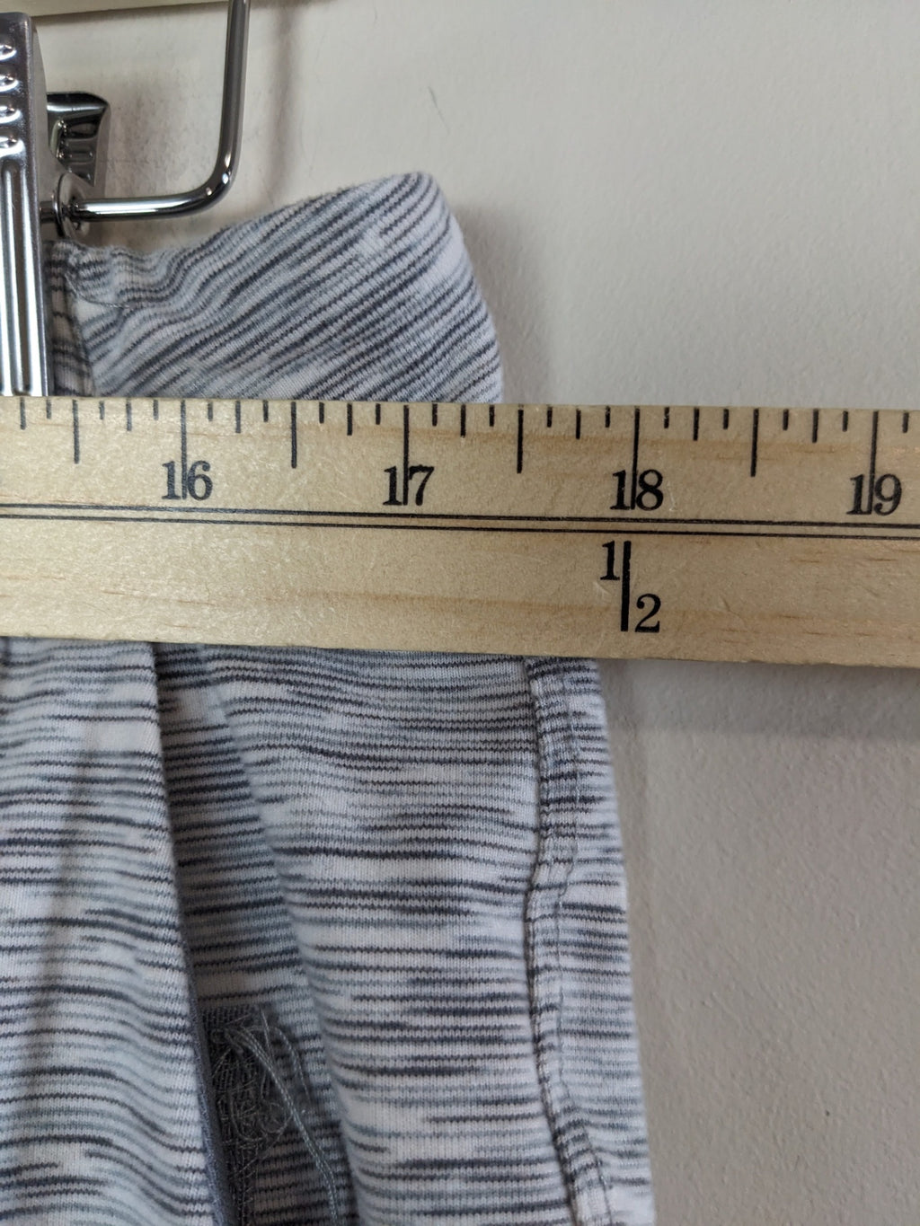 te verde heathered grey joggers - XL