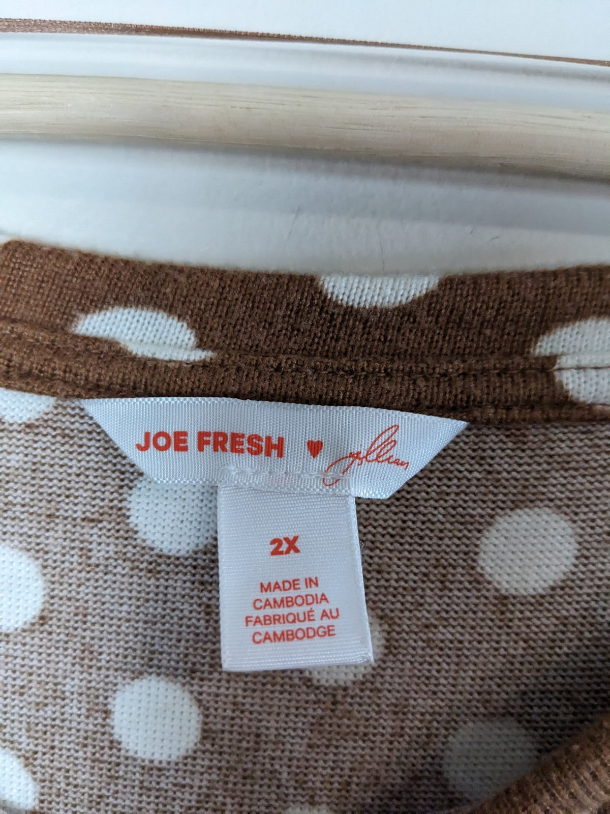 Joe Fresh Polka Dot Maxi Dress - 2X