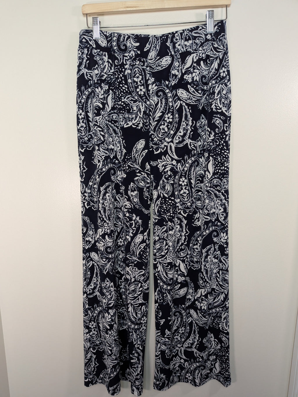 Laura paisley print pants - S