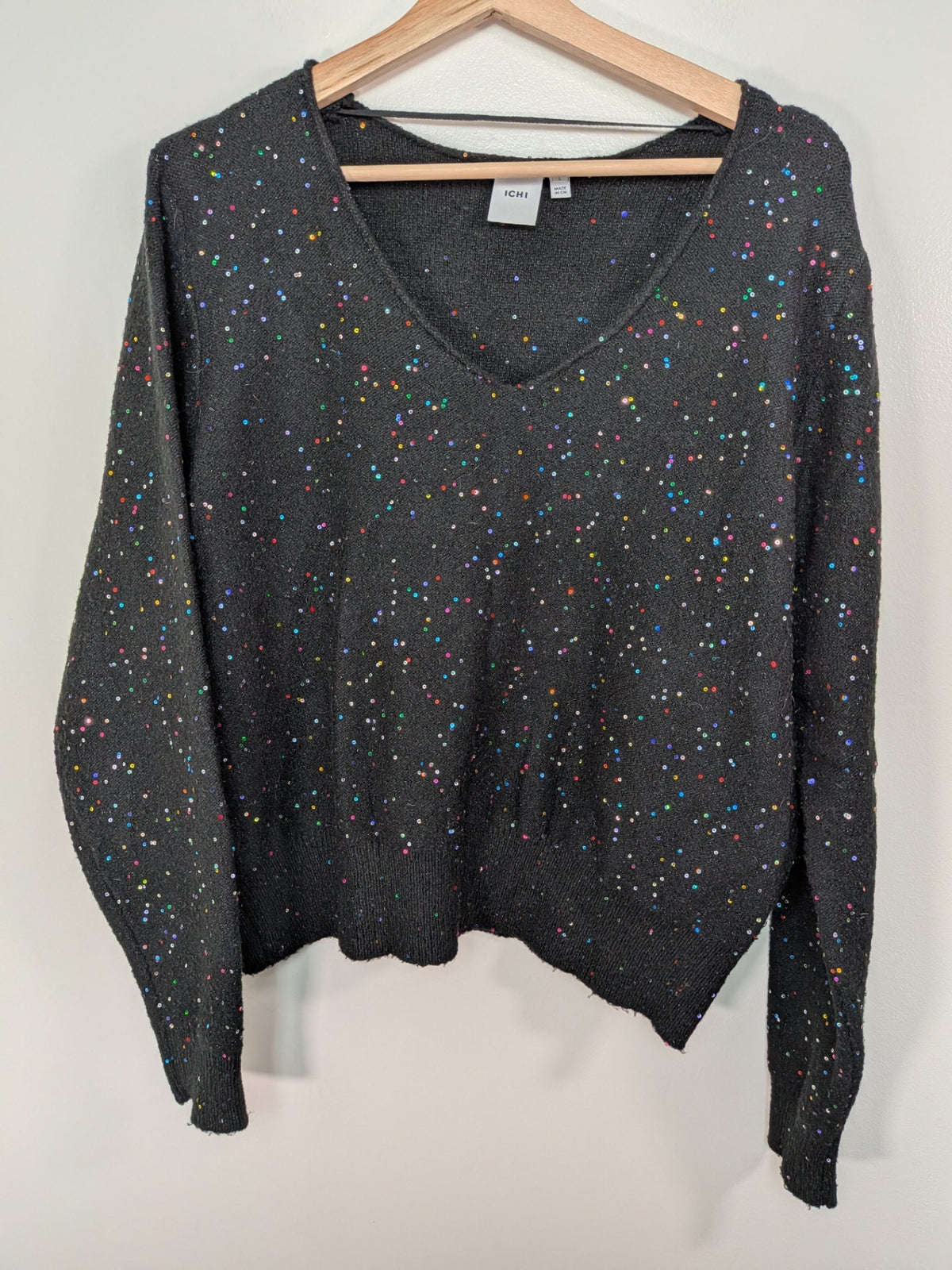 Ichi sequin sweater - L